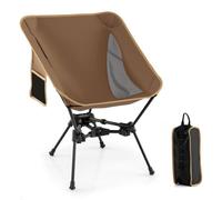 Costway Portable Camping Chair Ultra-Lightweight Foldable Backpacking Chair