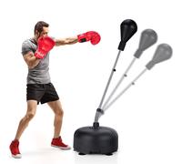 Costway Punching Bag Adults Kids Speed Bag with Stand COSTWAY Multicolor