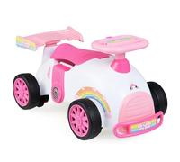 COSTWAY Ride on Car, Toddler Foot to Floor Sliding Car with Music, Steering Wheel, Under-Seat Storage, Kids Ride on Toy for 19-36 Months (Unicorn)
