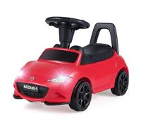 COSTWAY Ride on Car, Toddler Foot to Floor Sliding Walker with Headlights, Steering Wheel, Under-Seat Storage & Anti-over Backward Device, Push Along Car for Boys Girls 12-36 Months (Red)