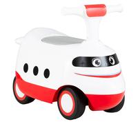 Costway Ride on Push Car Toddlers Sit to Stand Car with Under Seat Storage in White COSTWAY White