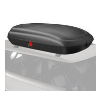Costway Rooftop Cargo Carrier Hard Shell Car Mount Storage Case-Black