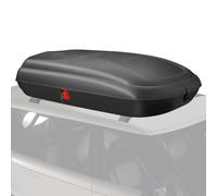 Costway Rooftop Cargo Carrier Hard Shell Car Mount Storage Case in Black COSTWAY Black