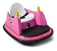 Costway Rotation Spin Kids Waltzer Cars - Pink