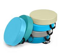 COSTWAY Seat Cushions with Handle, 6 PCS Colorful Flexible Soft Foam Mat, Kids Floor Seating Cushion for School and in-Home Distance Learning