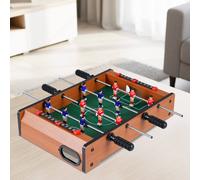 Costway Tabletop Foosball Table Mini Indoor Football Table Wooden Soccer Game COSTWAY Multicolor