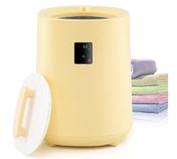 Costway Towel Warmer For Bathroom 18 L Large Blanket Warmer W/led Display-Yellow