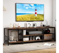 Costway Tv Stand For Tvs Up To 65 Inches Industrial Media Console Table