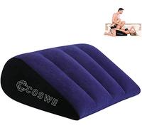 COSWE Wedge-Shaped Pillow, Inflatable Triangle Lumbar Pillow, Inflatable Posture Pillow, Suitable for Various Postures