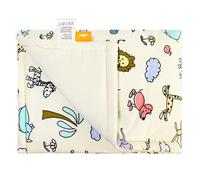 Cosy 100% Cotton Baby Blanket - Soft, Durable & Skin-Friendly, 75x100CM, Yellow