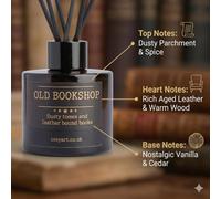 Cosy Art London Old Bookshop Reed Diffuser 100Ml