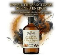 Cosy Art London Sandalwood & Black Pepper Reed Diffuser Refill 100Ml
