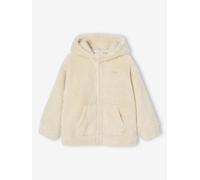 Cosy Bed Cardigan for Girls ecru