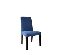 Cosy Burrows Custom-Fit Slipcover for BERGMUND Dining Chair Replacement Cover in Gray Blue Beige Durable Washable IKEA Chair Cover (Blue)