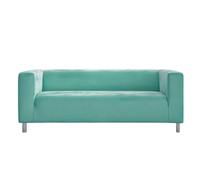 Cosy Burrows Klippan 2-Seater Replacement Sofa Cover Velvet Fabric │ Loveseat Cover │Made-to-Measure Slipover Cover for IKEA KLIPPAN 2-seat (180cm) Sofa (Duck-egg)
