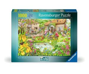Cosy Cafe Valley Farm Cafe 1000 Piece Puzzle Farm Animals Rural Scene Puzzle