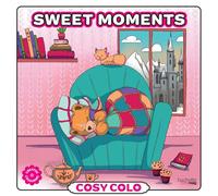 Sweet Moment - Cosy Colo: A creative colouring book to unwind with adorable animals and cosy moments