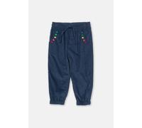 Cosy Cord Pull Ups Navy Kite Navy 6-9 m