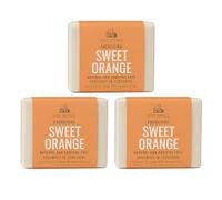 Cosy Cottage Energising Sweet Orange Soap Bar - Bundle Pack of 3 x 110g |Handmade, Cruelty Free and Moisturising |Free from Palm Oil, SLS, Additive and Plastic