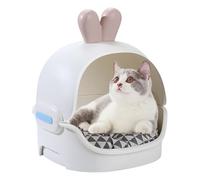 Cosy Covered Cat Bed, Enclosed Cave for Small Dogs, Indoor Cat House, Warm Winter Bed, Snuggle Sack, Hideaway for Kitten Puppy