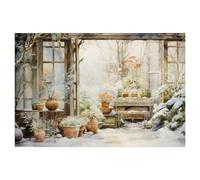 Cosy Garden Corners，Jigsaw Puzzles 1000 Pieces for Adults, Classic Puzzle Kids Puzzle Challenging And Difficult Puzzles for Adults And Teens（50x70cm）-AI48