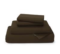 Cosy House Collection Bamboo Bed Sheet Set in Chocolate | Size: Super King Cosy House Collection Chocolate Super King