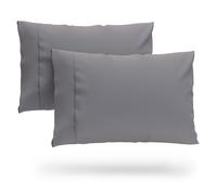 Cosy House Collection Bamboo Pillowcase Set in Grey | Size: Super King Cosy House Collection Grey Super King