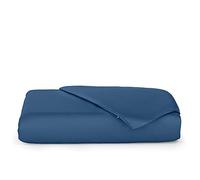 Cosy House Collection Luxury Bamboo Duvet Cover - Ultra Soft Comforter, Duvet, or Quilt Cover - Solid Zippered Duvet Protector for Bed (Single, Royal Blue)
