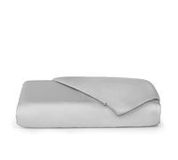Cosy House Collection Luxury Bamboo Duvet Cover - Ultra Soft Comforter, Duvet, or Quilt Cover - Solid Zippered Duvet Protector for Bed (Super King, Silver)