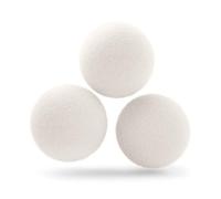 Cosy House Collection wool dryer balls - premium, natural, reusable fabric softener - saves time and energy - softens clothes naturally