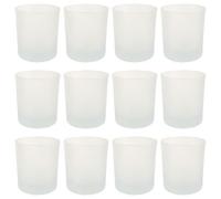 Cosy Owl Karen Frosted Candle Glasses, 30cl, 81 x 93mm, Pack of 12