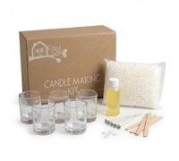 Cosy Owl Soy Candle Making Kit Make 5 Scented Candles at Home Floral Scents (Jasmine)