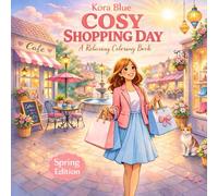 Cosy Shopping Day: A relaxing coloring book - Spring Edition