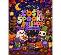Cosy Spooky Friends Notebook #4: A cute and cozy spooky-themed notebook for everyday writing