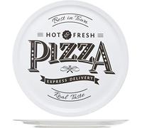 Cosy & Trendy 4562420 Hot-Fresh Pizza Plate, Ceramic, White, 30 cm