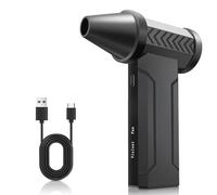 Cosyall Compressed Air Duster, 160000RPM Super Power Electric Air Duster, 4-Gear Adjustable PC Cleaner Air Blower for Keyboard, Electronics, Sofas, Autos, Office Equipment and Outdoor