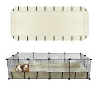 CosyCradle Guinea Pig Waterproof Cage Liner for C&C 2x4,Guinea Pig Cage Canvas Bottom Replacement 56x28in(142 * 71cm) cage not included