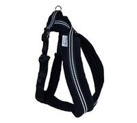 CosyDogs High Visibility Fleece Dog Harness in Black: Size 6