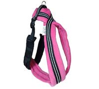 CosyDogs High Visibility Fleece Dog Harness in Pink: Size 1