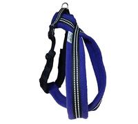 CosyDogs High Visibility Fleece Dog Harness in Purple: Size 3.5