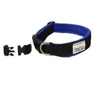 Cosydogs Quick Release Fleece Dog Collar in Royal Blue