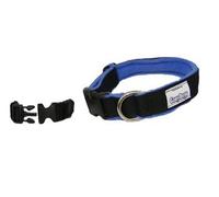 Cosydogs Quick Release Fleece Dog Collar in Sky Blue
