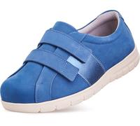 Cosyfeet Ali - Denim Metallica - 4-6E Width - Extra Wide Women's Shoes