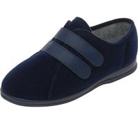 Cosyfeet Amelia - Navy - 4-6E Width - Extra Wide Women's Slippers