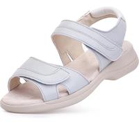Cosyfeet Cher - Powder Blue - 7½ - 6E Width - Extra Wide Women's Sandals