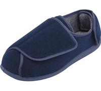 Cosyfeet Ernest - Navy - 12-3H Width - Extra Wide Men's Slippers