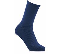 Cosyfeet Extra Roomy Luxury Bamboo Seam-Free Socks - Blue - S