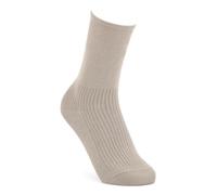Cosyfeet Extra Roomy Luxury Bamboo Seam-Free Socks - Oatmeal - L
