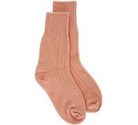 Cosyfeet Extra Roomy Super-soft Bed Socks - Blush - M