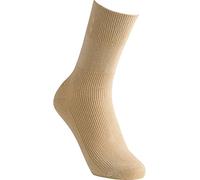 Cosyfeet Extra Roomy Ultimate Cotton-Rich Softhold® Seam-Free Socks - Beige - S